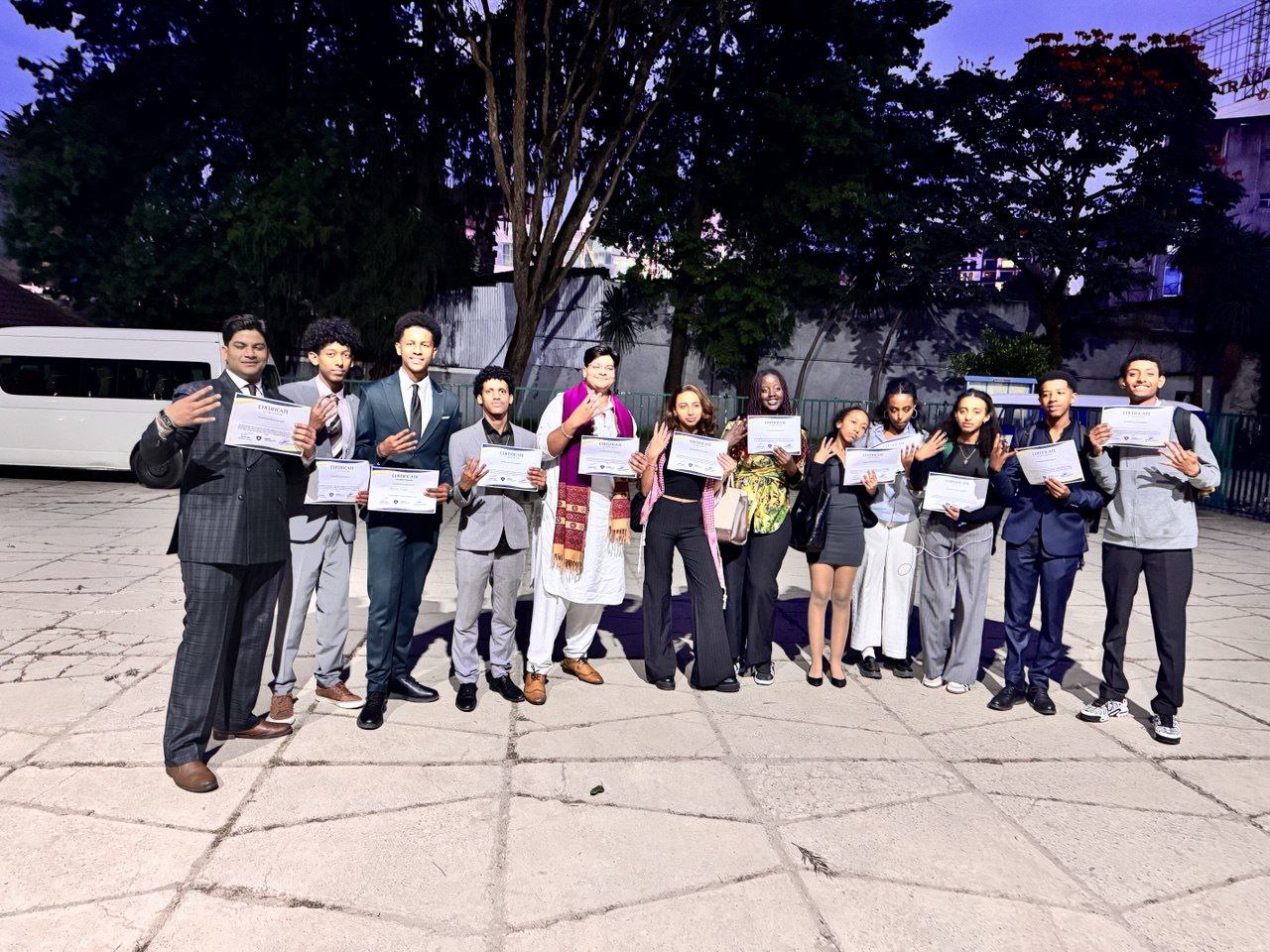 Outstanding Achievements in Model United Nations!